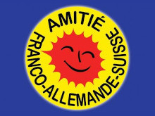 Anti-Atomkraft-Emblem Amitié, 12.03.2011 - Grafik: Anti-Atom-Gruppe Freiburg - Creative-Commons-Lizenz Namensnennung Nicht-Kommerziell 3.0