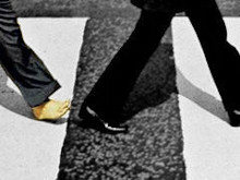 Beatles on Abbey Road, Feet - Grafik: Samy - Creative-Commons-Lizenz Namensnennung Nicht-Kommerziell 3.0